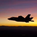 The F-35 Joint Strike Fighter. Photo by Lockheed Martin.
