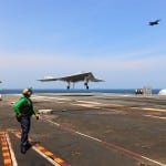 George H.W. Bush is conducting training operations in the Atlantic Ocean.
