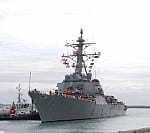 The USS Donald Cook arriving in Rota, Spain. Photo: U.S. Navy