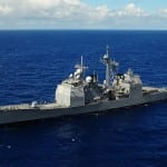 The USS Lake Erie (CG-70) cruiser. Photo: U.S. Navy