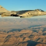 The upgraded avionics on the AV-8B Harrier, above, will be among the first to be certified as meeting NAVAIR's FACE standards. Photo courtesy U.S. Navy.
