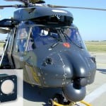 MILDS forward sensor heads, in the NH90 configuration.
Photo: Airbus.