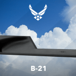 Artist's rendering of the Air Force's Long Range Strike Bomber, designated B-21. Photo: Air Force.