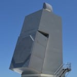 AN/SPY-6(V) Air and Missile Defense Radar array at the U.S. Navy's Pacific Missile Range Facility in Hawaii. Photo: Raytheon.