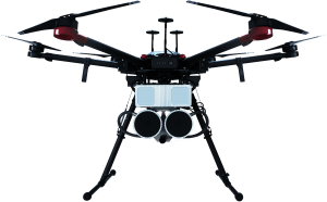 Legislation in the Senate and House would enable testing and evaluation of counter UAS systems in the U.S. Shown above is Fortem Technologies DroneHunter, which is a small UAS equipped with a radar detecting, classifying and mitigating potential drone threats. Photo: Fortem Technologies