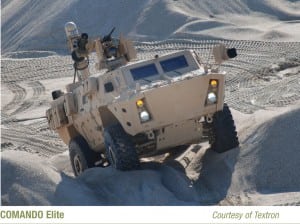 Textron Offers Commando Family of Armored Vehicles