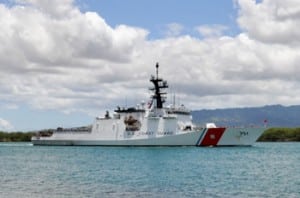Coast Guard Cutter Waesche Suffers Fire, Arrives In Port For Inspection
