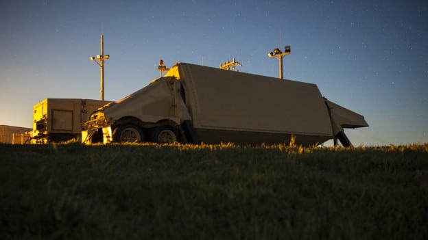 Army Navy Transportable Radar Surveillance Control Model-2 (AN/TPY-2) Radar. (Photo: Raytheon)
