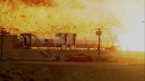 SLS five-segment rocket motor test 3-15 nasa