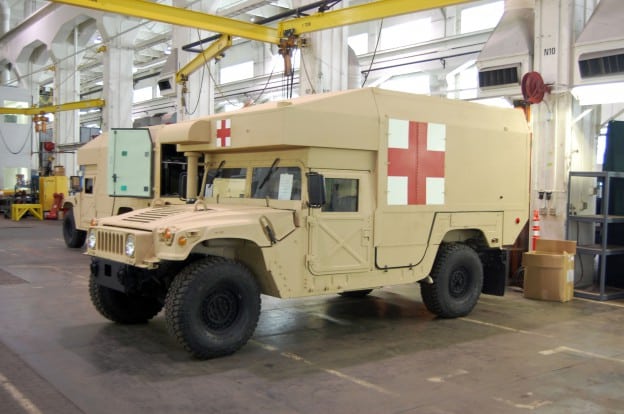 Army Awards AM General $428 Million Contract For Humvee Configured Ambulances