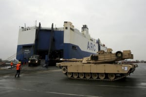 Main Battle Tanks Arrive in Europe