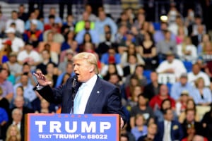 Trump campaign event photo