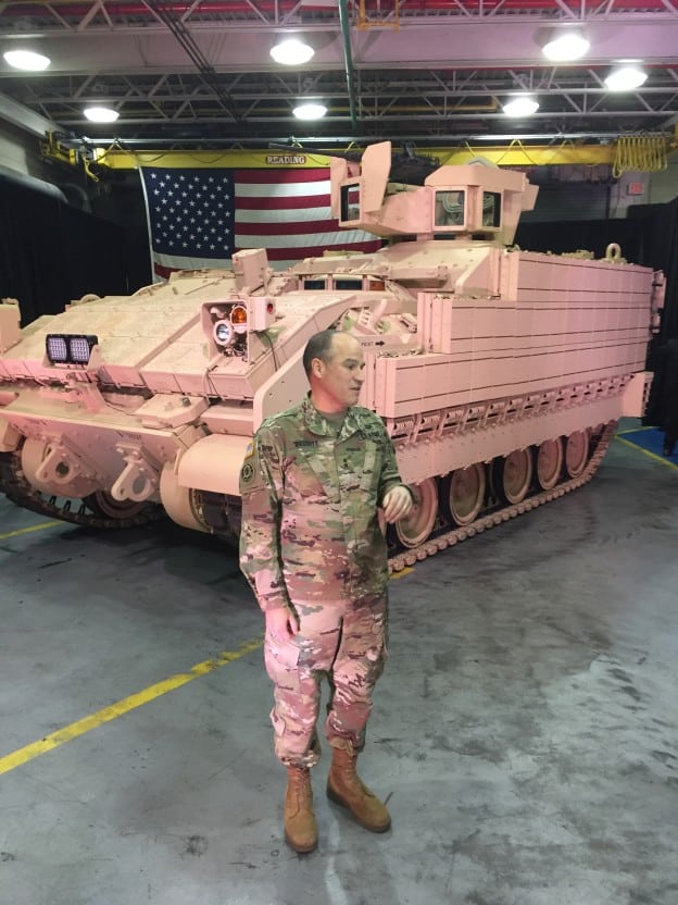 BAE Rolls Out First AMPV, Army Ready For Production Ramp But Prefers