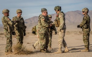 General Milley, CSA, visits NTC