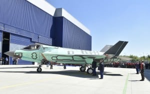 First Foreign-Built F-35B Rolls Off Italian Assembly Line