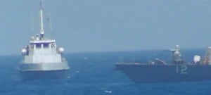Navy Fires Warning Shots At Approaching Iranian Vessel