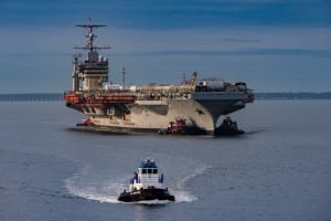 HII Finalizes CVN-73 Midlife Refueling and Overhaul Contract, Work Starts
