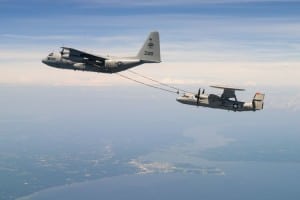 First E-2D Aerial Refueling Test Occurred This Summer
