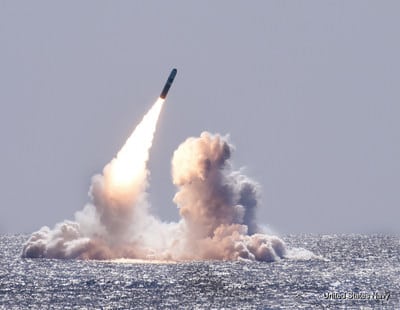 US continues to upgrade W88 nuclear warheads for Trident II  intercontinental ballistic missiles with a launch range of 12,000 km