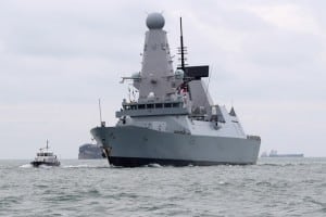 The HMS Defender, a UK Royal Navy Type 45 Destroyer. (Photo: UK Royal Navy)