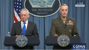 Mattis Mum on Space Force Cost Estimates