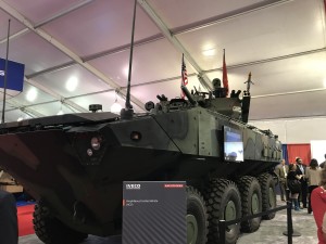 BAE Systems' Amphibious Combat Vehicle at the 2018 Modern Day Marine. (Photo: Matthew Beinart)