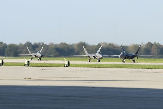 Air Force Officials: Extent of Damage to F-22s at Tyndall Still Unknown ...
