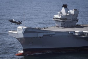 The first take off of an F-35B form the UK's HMS Queen Elizabeth aircraft carrier off the east coast of the U.S. in September 2018. (Photo: UK Ministry of Defence)