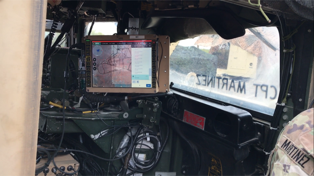 Soldiers Testing Army’s Two Options For New Vehicle Command System At