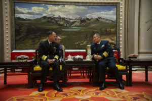 CNO and Chinese Counterpart Discuss Behavior At Sea