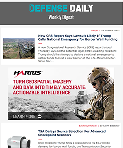 Defense Daily Weekly Digest