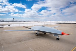 Boeing's pre-award MQ-25 Stingray test asset, designated T-1. (Photo: Boeing)