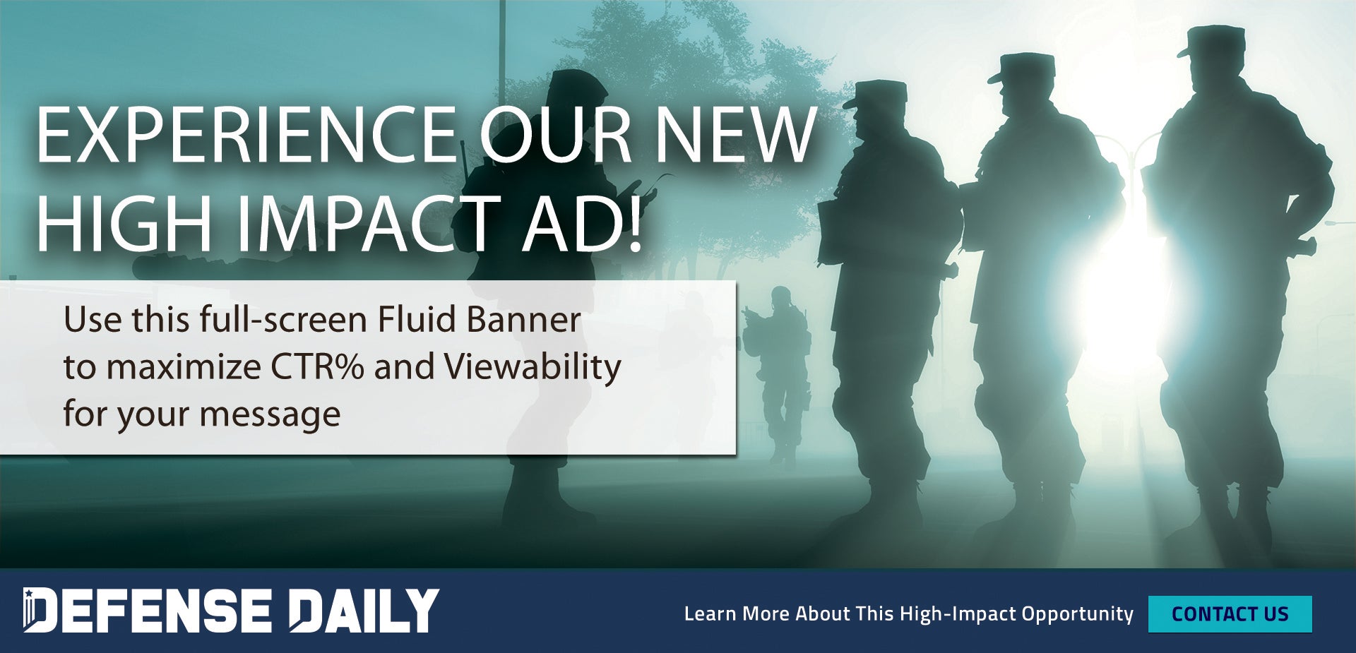 Defense Daily's New Fluid Banner Defense Daily
