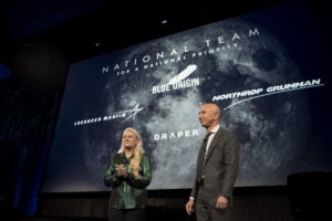 Blue Origin Taps Northrop Grumman, Lockheed Martin, Draper for NASA Human Landing System