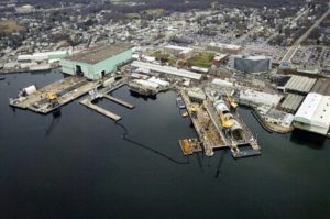 The General Dynamics Electric Boat shipyard in Groton, Conn. (Photo: GD Electric Boat)
