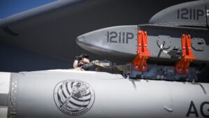 B-52 Conducts Third and Final Captive-Carry Flight Test of ARRW, Booster Test Next