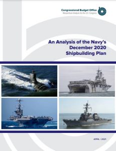 CBO shipbuilding plan analysis april 2021 cover
