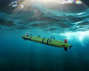 A rendering of the Huntington Ingalls Industries’ new REMUS 300 unmanned underwater vehicle (UUV). (Image: HII)