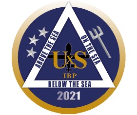 Unmanned Integrated Battle Problem 21 logo. The event testing manned and unmanned naval platforms together is occurring from April 19-26, 2021 off the coast of San Diego, Calif. (Image: U.S. Navy)