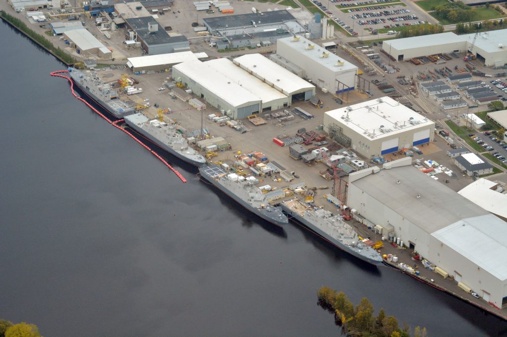 Fincantieri Marinette Marine Shipyard In Marinette Wisc Defense Daily