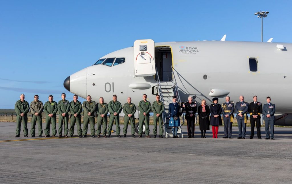 UK MoD Awards Boeing P-8 Support And Training Contract