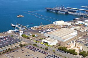 Austal USA is assuming the lease of the Marine Group Boat Works (MGBW) facility in the Port of San Diego, Calif. in 2021. (Photo: Marine Group Boat Works)