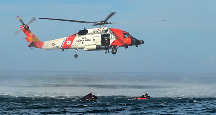 Coast Guard MH-60T helicopter. (Photo: Coast Guard)