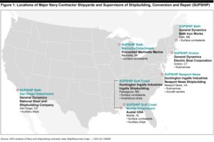GAO Recommends Navy Increase SUPSHIPs Involvement In Shipbuilding Oversight
