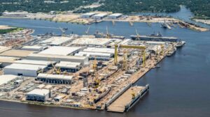 HII’s Ingalls Shipbuilding division shipyard in Pascagoula, Miss. (Photo: HII)