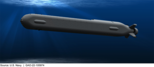 Artist rendering of the Orca Extra Large Unmanned Undersea Vehicle (XLUUV). (Image: U.S. Navy)