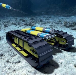 The Bayonet-250 two-person portable unmanned undersea crawling vehicle. (Photo: Bayonet Ocean Vehicles, Greensea Systems)