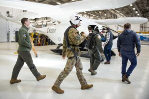 AFWERX Mulls Software and Hardware Efforts For eVTOL Aircraft to Pass Sniper Pod Data