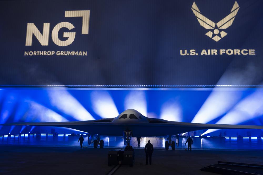 Northrop Grumman Unveils B-21 Raider Stealth Bomber
