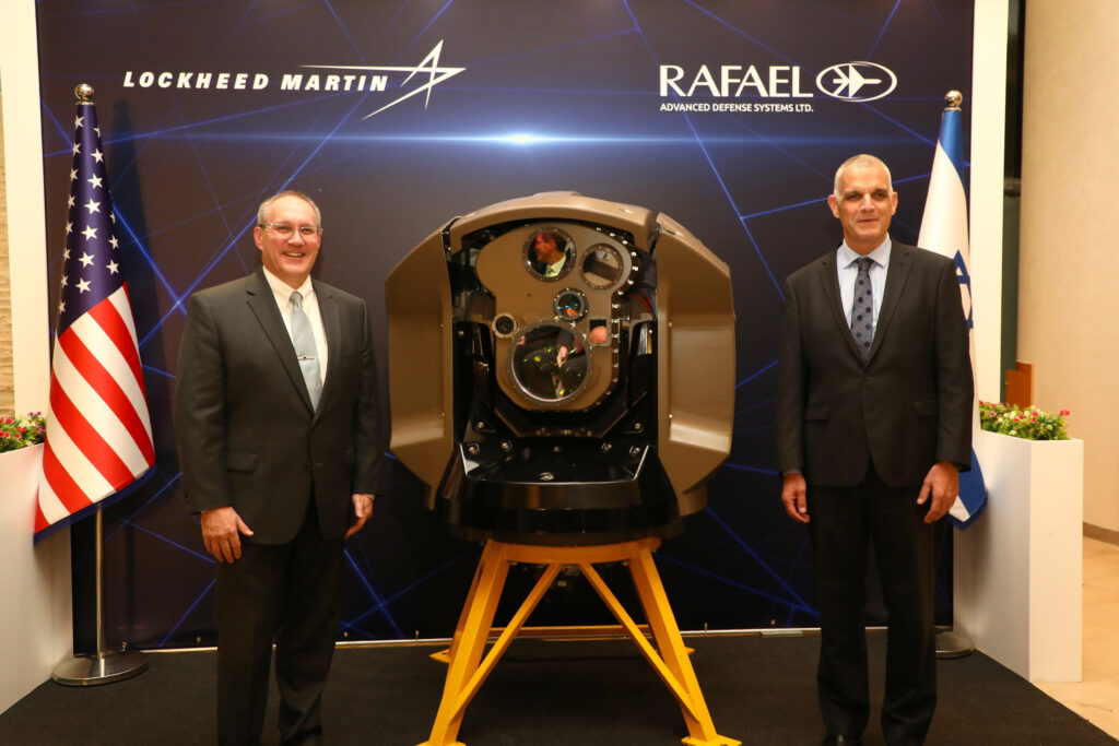 Lockheed Martin, Israel’s Rafael Team To Work On Laser Weapons Based On 100KW Iron Beam